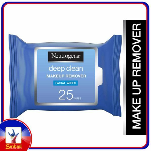 Neutrogena Makeup Remover Facial Wipes Deep Clean 25pcs