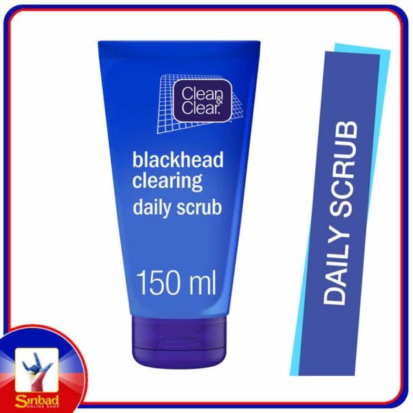Clean and Clear Daily Scrub Blackhead Clearing 150ml