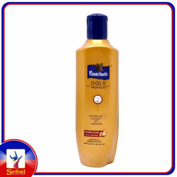 Parachute Gold Healthy Scalp Coconut and Argan Hair Oil 200ml
