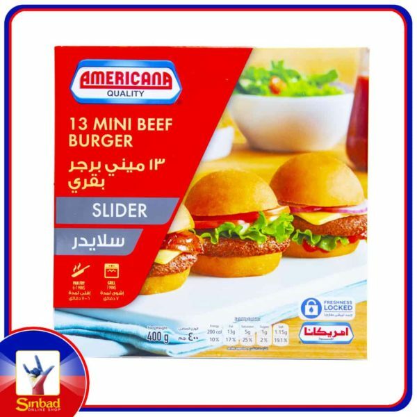 Americana Mini Beef Burger 400g
