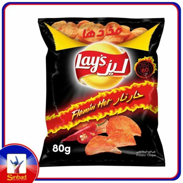 Lays Potato Chips Flamin Hot 80g