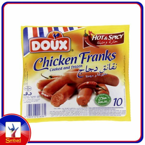 Doux Chicken Franks Hot & Spicy 400 g