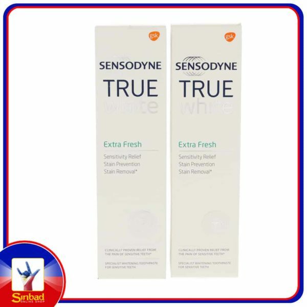 Sensodyne True White Tooth paste Extra Fresh 2 x 75ml