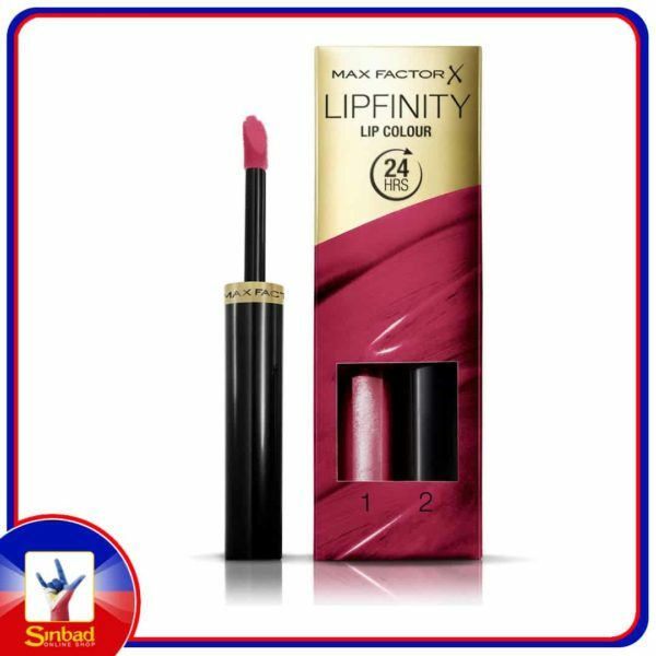 Max Factor Lipfinity Lip Colour Lipstick 2 step Long Lasting 338 So Irresistible 2pcs