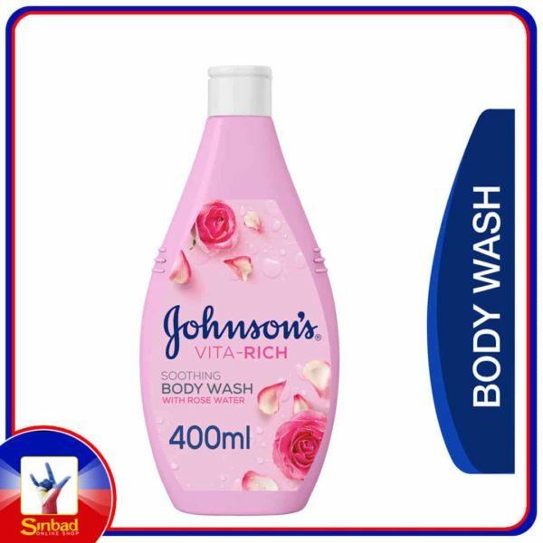 Johnsons Body Wash Vita-Rich Soothing 400ml