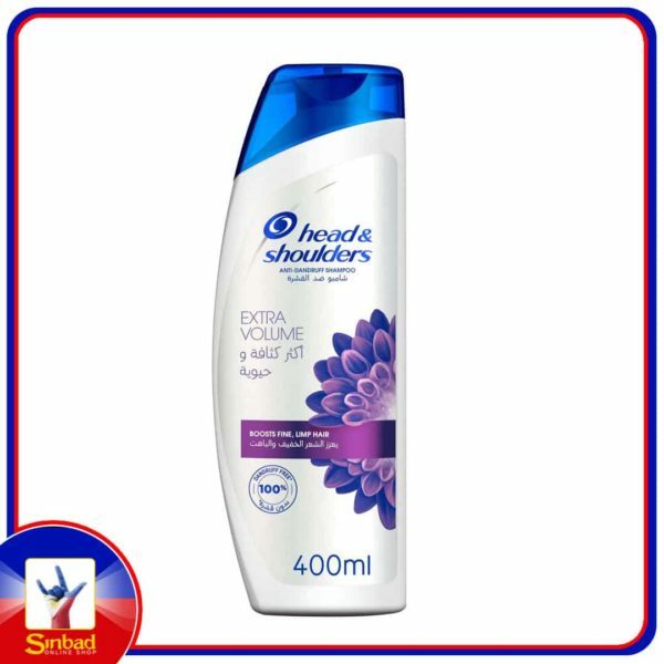 Head and Shoulders Extra Volume Anti-Dandruff Shampoo 400ml