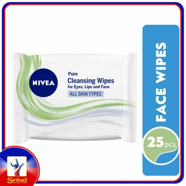 Nivea Face Wipes Pure Cleansing All Skin Types 25pcs