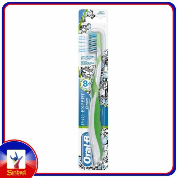 Oral-B Pro-Expert Junior 8+ years Soft Toothbrush with Tongue Cleaner Assorted Color