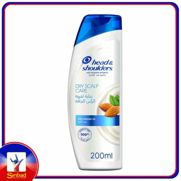 Head and Shoulders Dry Scalp Care Anti-Dandruff Shampoo With Almond Oil 200ml.JPG