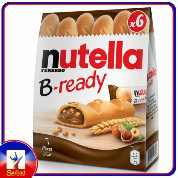 Nutella B-Ready 132g Pack of 6