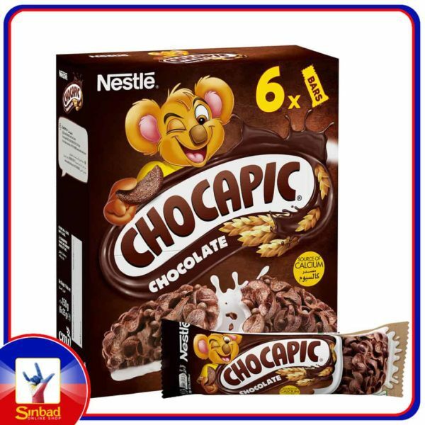 Nestle Chocapic Chocolate Breakfast Cereal Bar 6 x 25g