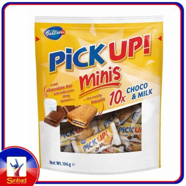 Bahlsen Pick Up Minis Choco and Milk 106g