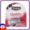 Schick Quattro Ultra Smooth For Woman 4 Cartridge