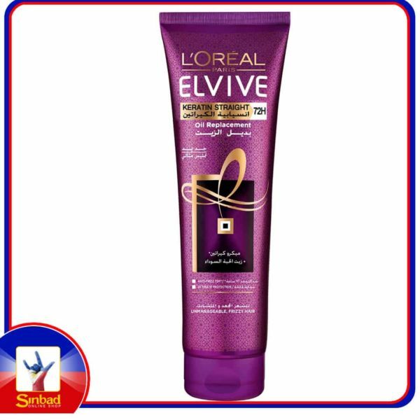 Loreal Elvive Keratin Straight Oil Replacement 300ml