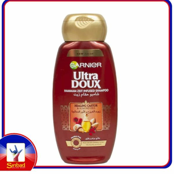Garnier Ultra Doux Shampoo Healing Castor & Almond Oils 200ml