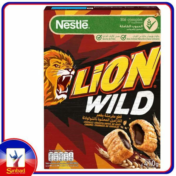 Nestle Lion Wild Cereal Caramel & Chocolate 410g