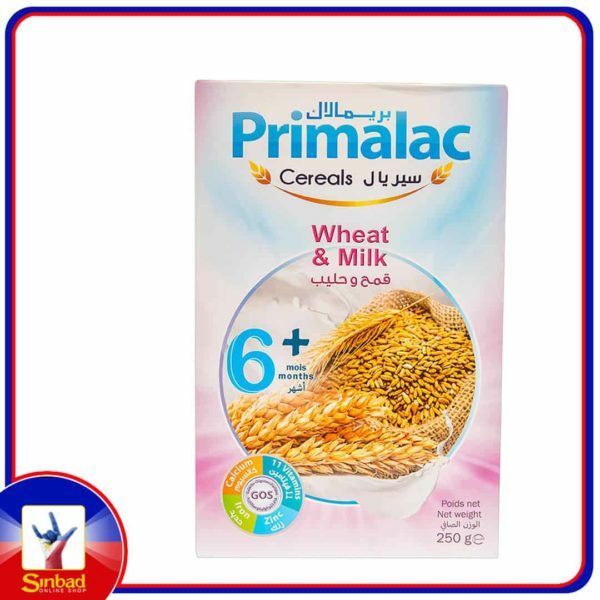 Primalac Cereals Wheat and Milk 6+months 250g