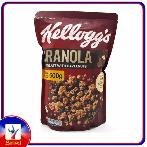 Kelloggs Granola Chocolate With Hazelnuts 600g