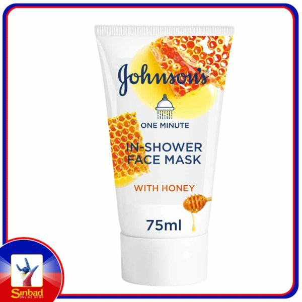 Johnsons Facial Mask 1 Minute In-Shower Face Mask with Honey 75ml