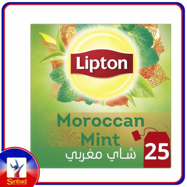 Lipton Green Tea Moroccan Mint 25pcs