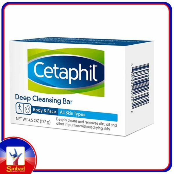 Cetaphil Deep Cleansing Face & Body Bar for All Skin