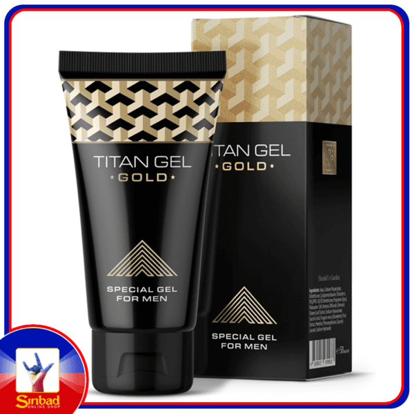 Titan Gel Gold 50ML For Men African Size Penis Enlargement By Sex Tantra