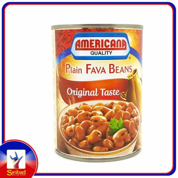 Americana Plain Fava Beans 400g