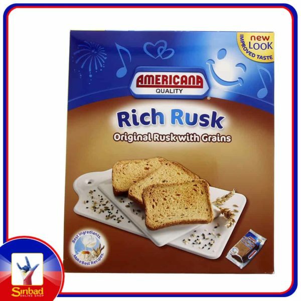Americana Rich Rusk 385g