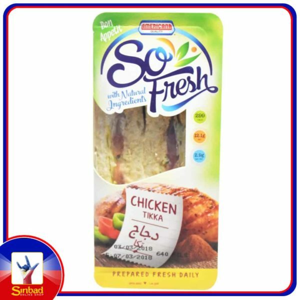 Americana So Fresh Chicken Tikka Sandwich 164g