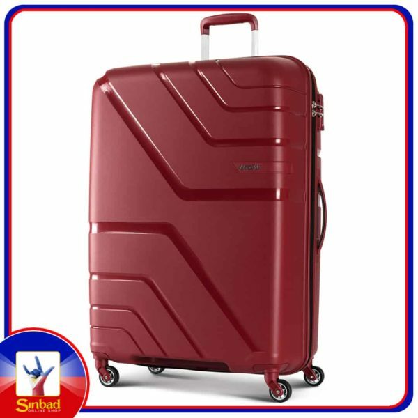 American Tourister Upland 4Wheel Hard Trolley 55cm Red