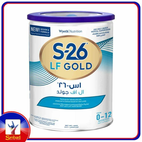 Wyeth S26 LF Gold Premium Starter Infant Formula From 0 to 12 Months 400g