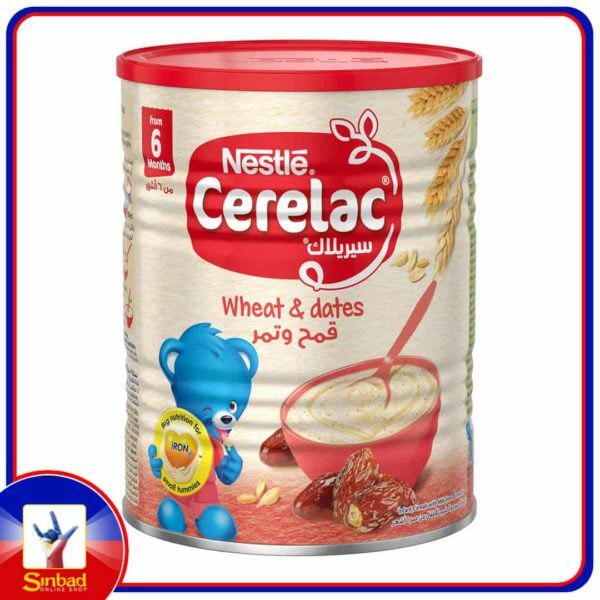 Nestle Cerelac Wheat & Dates From 6 Months 400g