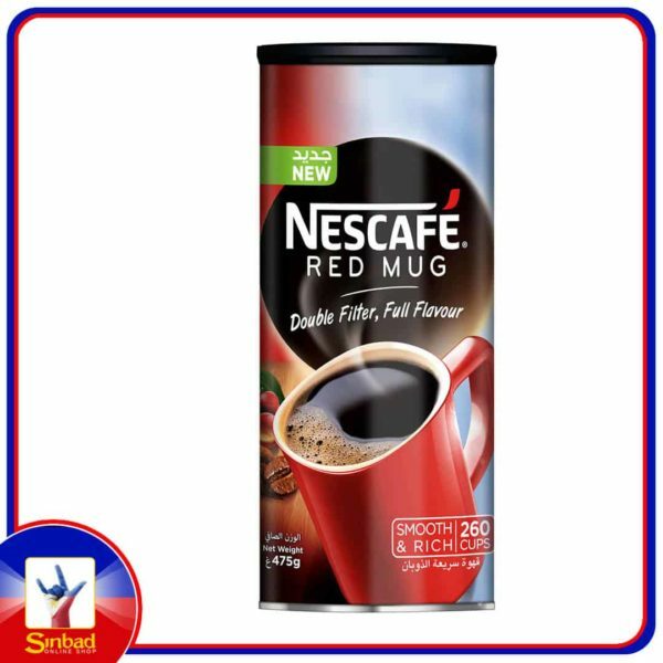 Nescafe Red Mug Smooth and Rich Instant Coffee 475g