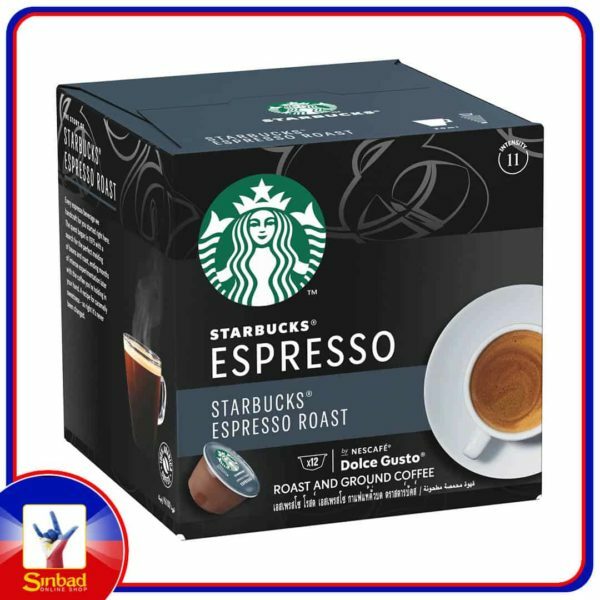 Starbucks Espresso Roast by Nescafe Dolce Gusto Dark Roast Coffee Pods Box of 12 66g
