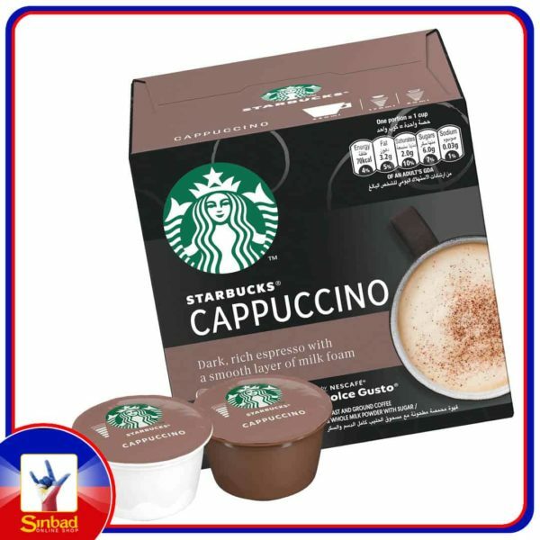 Starbucks Cappuccino by Nescafe Dolce Gusto Coffee Pods Box of 6+6 120g