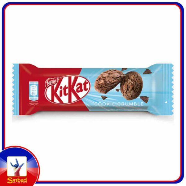 Nestle Kitkat 2 Finger Cookie Crumble Chococlate Wafer 18 x 19.5g