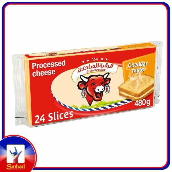 La Vache Qui Rit Cheddar Cheese Slices 24 Slices 480g