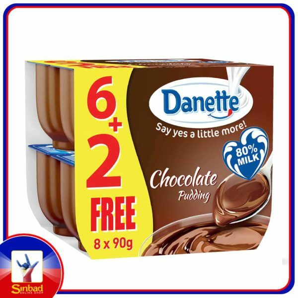 Danette Dessert Chocolate Flavour 90g 6+2