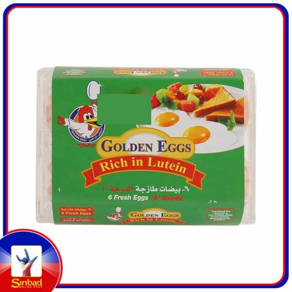 Golden Eggs Rich In Lutein White Brown 6pcs