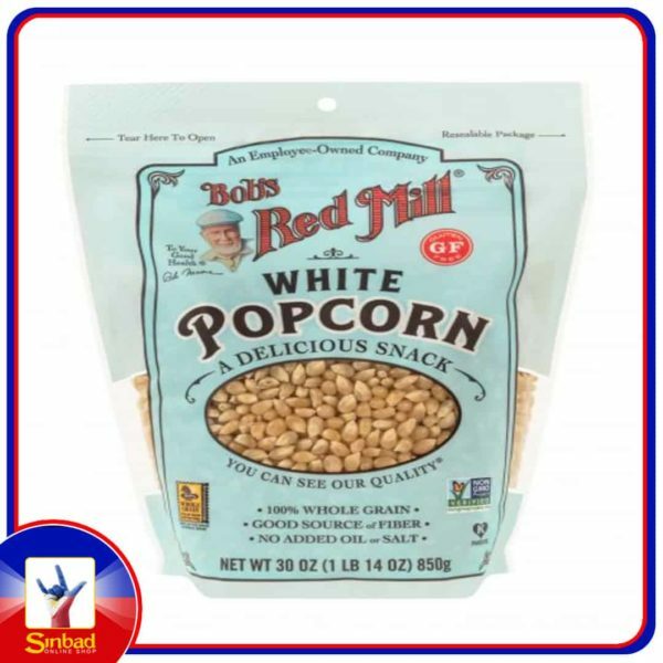 Bobs Red Mill White Popcorn Gluten Free 850g