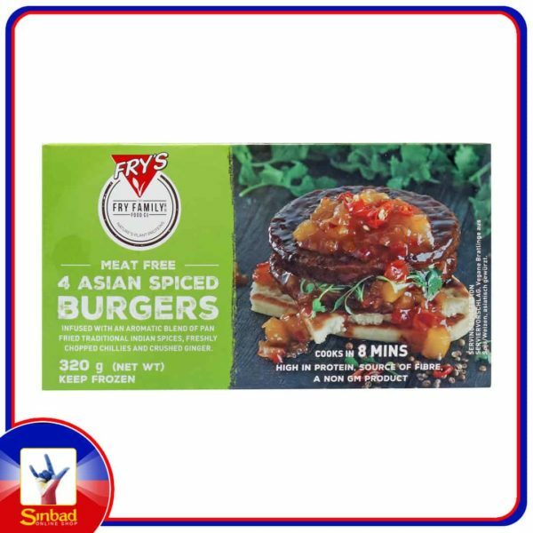 Frys Family Meat Free 4 Asian Spiced Burgers 320g