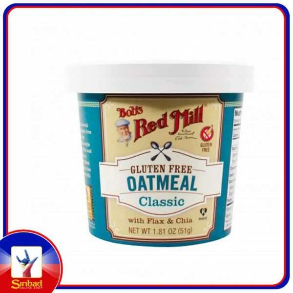 Bobs Red Mill Oatmeal Classic Gluten Free 51g
