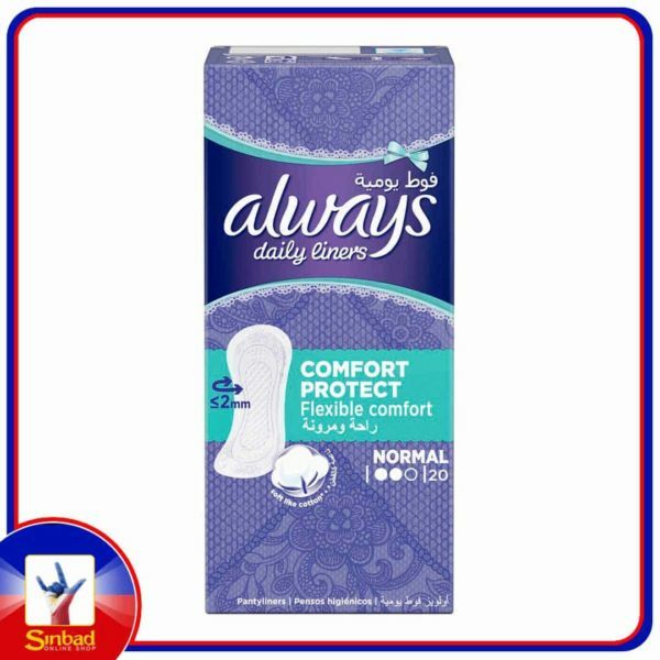 Always Daily Liners Comfort Protect Normal 20pcs