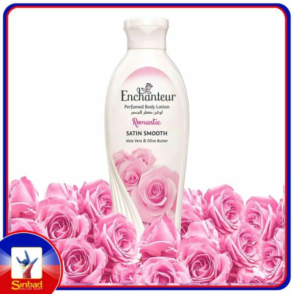 Enchanteur Satin Smooth Romantic Lotion with Aloe Vera & Olive Butter 250ml