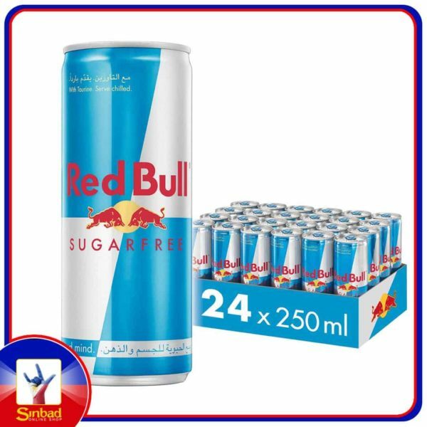 Red Bull Energy Drink Sugar Free 24 x 250ml