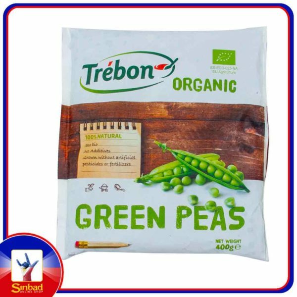Trebon Organic Green Peas 400g