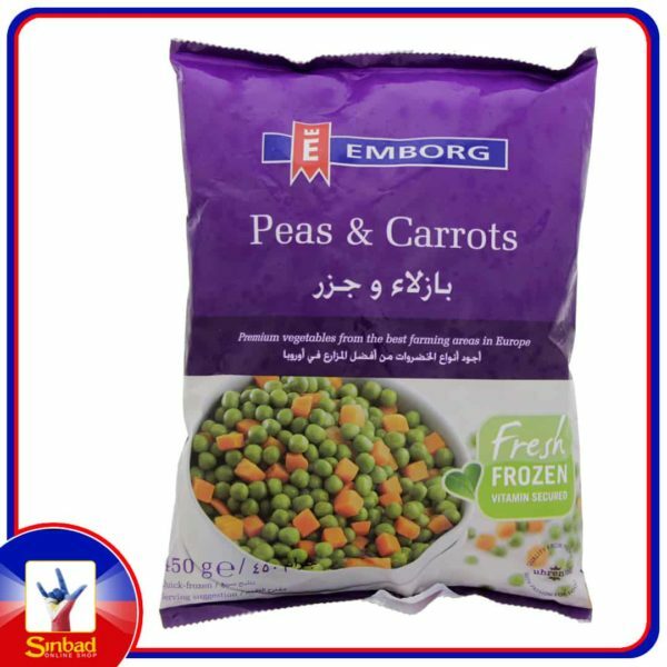 Emborg Fresh Frozen Peas & Carrots 450g