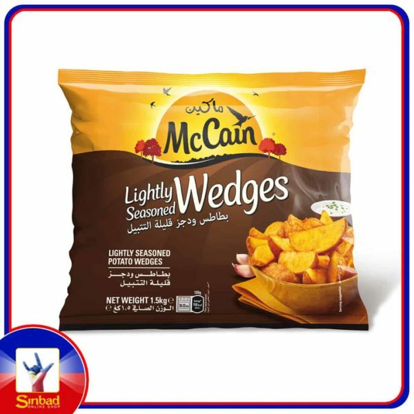 McCain Lightly Seasoned Potato Wedges 1.5kg