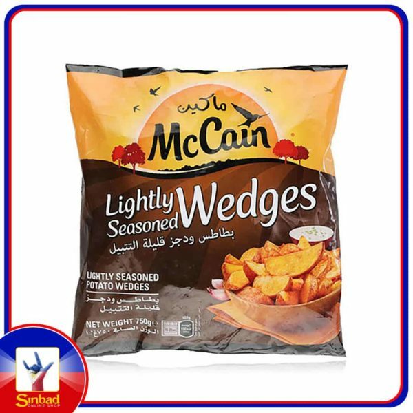McCain Lightly Seasoned Potato Wedges 750g
