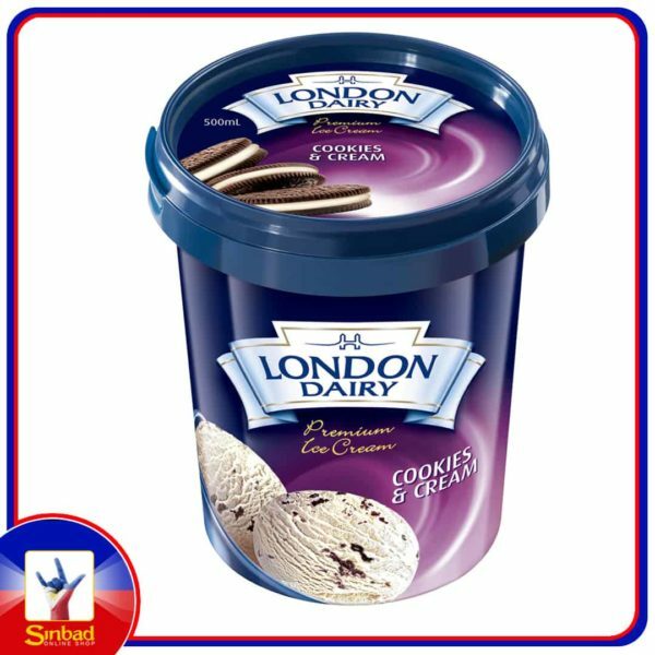 London Dairy Ice Cream Cookies And Cream 500ml